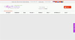 Desktop Screenshot of mojacvecara.com